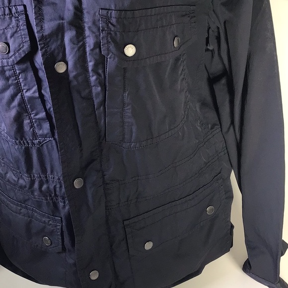 Theory Anorak active twill Men’s Yost style jacket. Black Size Large. - Picture 5 of 11